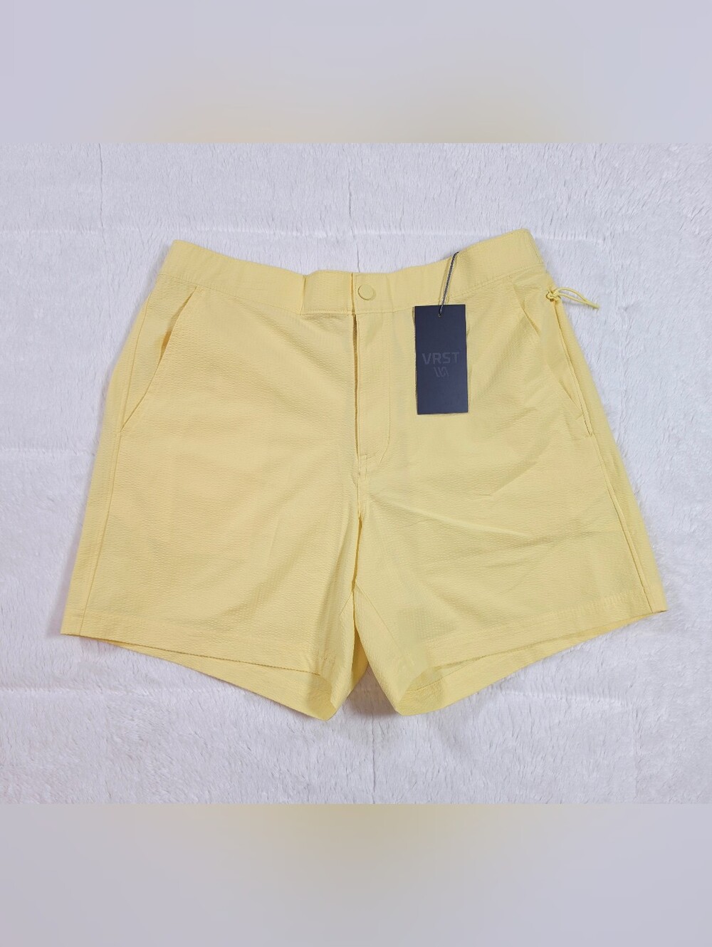 VRST Men's Yellow Hybrid Shorts — Lightweight Everyday Performance